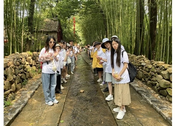 “缘在齐鲁 品味山东”台港澳青年学生看山东活动系列报道之二｜感受沂蒙精神 欣赏竹泉新景